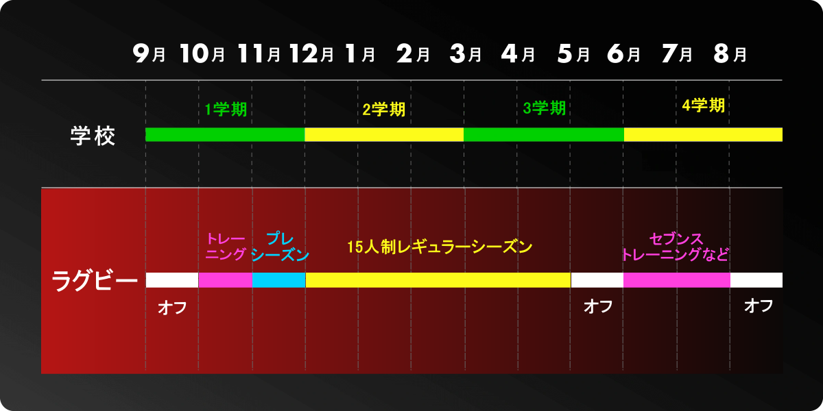 年間スケジュール ニュージーランド